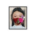 Picture of Masked Girl III _GroupedProduct_Rectangle_Portrait_Canvas_Framed_
