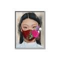 Picture of Masked Girl III _GroupedProduct_Rectangle_Portrait_Canvas_Framed_