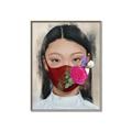 Picture of Masked Girl III _GroupedProduct_Rectangle_Portrait_Canvas_Framed_