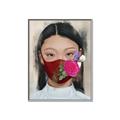 Picture of Masked Girl III _GroupedProduct_Rectangle_Portrait_Canvas_Framed_
