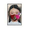 Picture of Masked Girl III _GroupedProduct_Rectangle_Portrait_Canvas_Framed_