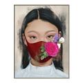 Picture of Masked Girl III _GroupedProduct_Rectangle_Portrait_Canvas_Framed_