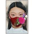 Picture of Masked Girl III _GroupedProduct_Rectangle_Portrait_Canvas_Framed_