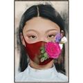 Picture of Masked Girl III _GroupedProduct_Rectangle_Portrait_Canvas_Framed_