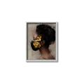 Picture of Masked Girl IV _GroupedProduct_Rectangle_Portrait_Canvas_Framed_
