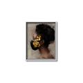 Picture of Masked Girl IV _GroupedProduct_Rectangle_Portrait_Canvas_Framed_