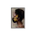 Picture of Masked Girl IV _GroupedProduct_Rectangle_Portrait_Canvas_Framed_