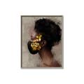 Picture of Masked Girl IV _GroupedProduct_Rectangle_Portrait_Canvas_Framed_