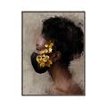 Picture of Masked Girl IV _GroupedProduct_Rectangle_Portrait_Canvas_Framed_