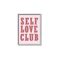 Picture of Self Love Club _GroupedProduct_Rectangle_Portrait_Canvas_Framed_