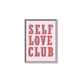 Picture of Self Love Club _GroupedProduct_Rectangle_Portrait_Canvas_Framed_