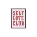 Picture of Self Love Club _GroupedProduct_Rectangle_Portrait_Canvas_Framed_