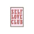 Picture of Self Love Club _GroupedProduct_Rectangle_Portrait_Canvas_Framed_