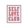 Picture of Self Love Club _GroupedProduct_Rectangle_Portrait_Canvas_Framed_