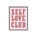 Picture of Self Love Club _GroupedProduct_Rectangle_Portrait_Canvas_Framed_