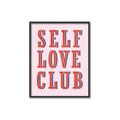 Picture of Self Love Club _GroupedProduct_Rectangle_Portrait_Canvas_Framed_