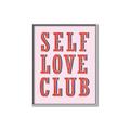 Picture of Self Love Club _GroupedProduct_Rectangle_Portrait_Canvas_Framed_