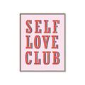 Picture of Self Love Club _GroupedProduct_Rectangle_Portrait_Canvas_Framed_
