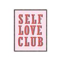 Picture of Self Love Club _GroupedProduct_Rectangle_Portrait_Canvas_Framed_