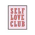 Picture of Self Love Club _GroupedProduct_Rectangle_Portrait_Canvas_Framed_