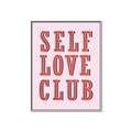 Picture of Self Love Club _GroupedProduct_Rectangle_Portrait_Canvas_Framed_