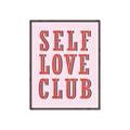 Picture of Self Love Club _GroupedProduct_Rectangle_Portrait_Canvas_Framed_