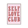 Picture of Self Love Club _GroupedProduct_Rectangle_Portrait_Canvas_Framed_