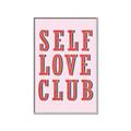 Picture of Self Love Club _GroupedProduct_Rectangle_Portrait_Canvas_Framed_