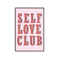 Picture of Self Love Club _GroupedProduct_Rectangle_Portrait_Canvas_Framed_