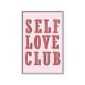 Picture of Self Love Club _GroupedProduct_Rectangle_Portrait_Canvas_Framed_