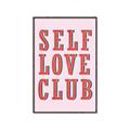Picture of Self Love Club _GroupedProduct_Rectangle_Portrait_Canvas_Framed_