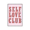 Picture of Self Love Club _GroupedProduct_Rectangle_Portrait_Canvas_Framed_