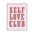 Picture of Self Love Club _GroupedProduct_Rectangle_Portrait_Canvas_Framed_