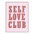 Picture of Self Love Club _GroupedProduct_Rectangle_Portrait_Canvas_Framed_