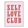 Picture of Self Love Club _GroupedProduct_Rectangle_Portrait_Canvas_Framed_