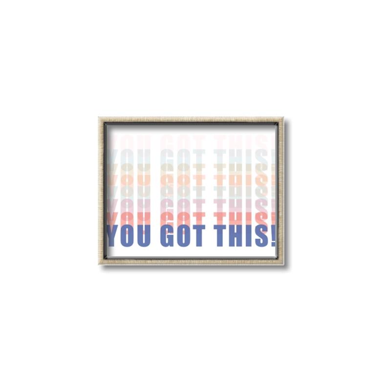 Picture of You Got This  _GroupedProduct_Rectangle_Landscape_Canvas_Framed_