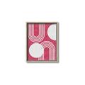 Picture of Bright Pink Abstract I  _GroupedProduct_Rectangle_Portrait_Canvas_Framed_