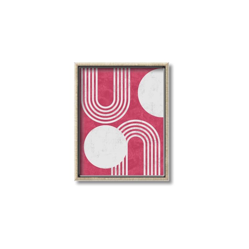 Picture of Bright Pink Abstract I  _GroupedProduct_Rectangle_Portrait_Canvas_Framed_