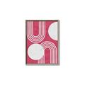 Picture of Bright Pink Abstract I  _GroupedProduct_Rectangle_Portrait_Canvas_Framed_