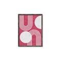 Picture of Bright Pink Abstract I  _GroupedProduct_Rectangle_Portrait_Canvas_Framed_