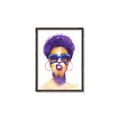Picture of Purple Punk _GroupedProduct_Rectangle_Portrait_Canvas_Framed_