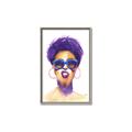 Picture of Purple Punk _GroupedProduct_Rectangle_Portrait_Canvas_Framed_