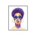 Picture of Purple Punk _GroupedProduct_Rectangle_Portrait_Canvas_Framed_