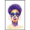 Picture of Purple Punk _GroupedProduct_Rectangle_Portrait_Canvas_Framed_