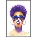 Picture of Purple Punk _GroupedProduct_Rectangle_Portrait_Canvas_Framed_