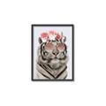 Picture of Fashion Tiger _GroupedProduct_Rectangle_Portrait_Canvas_Framed_