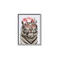 Picture of Fashion Tiger _GroupedProduct_Rectangle_Portrait_Canvas_Framed_