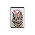 Picture of Fashion Tiger _GroupedProduct_Rectangle_Portrait_Canvas_Framed_