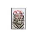 Picture of Fashion Tiger _GroupedProduct_Rectangle_Portrait_Canvas_Framed_