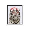 Picture of Fashion Tiger _GroupedProduct_Rectangle_Portrait_Canvas_Framed_